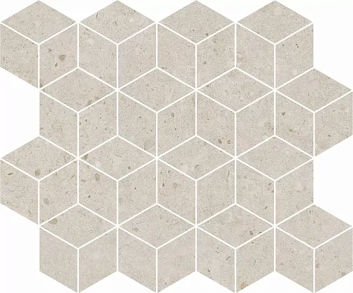 Фото Декор T017\14054 Риккарди мозаичный бежевый матовый 45x37,5 Россия