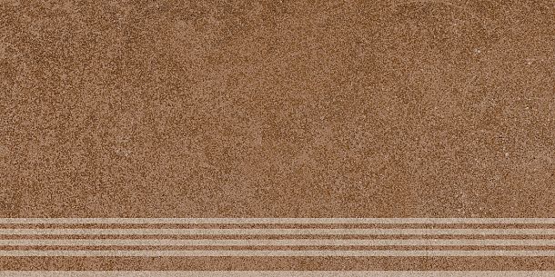 Фото Ступень Kerama Marazzi Руссильон коричневый матовый обрезной 30x60x0,9 (KM6060G0661RGRF) Россия