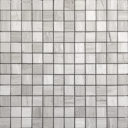 Фото Мозаика LeeDo Ceramica Pietrine Travertino Silver POL 23x23x7 Китай