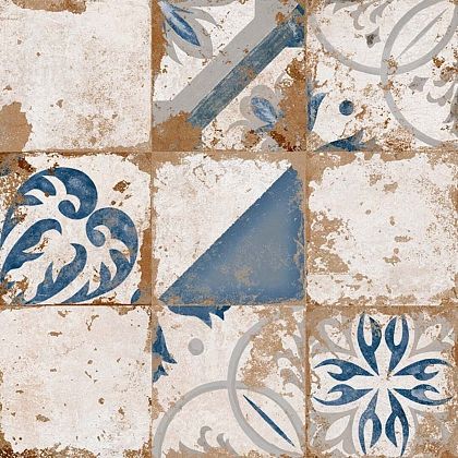 Фото Керамогранит el molino memory azul brillo 58x58 Испания