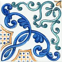 Фото Декор STG\A487\1146H Вставка Капри майолика 9,8х9,8