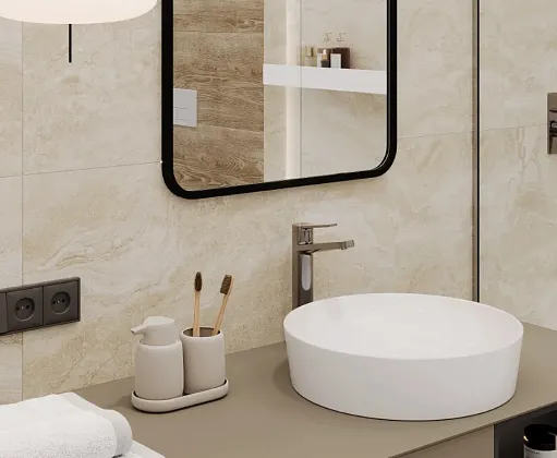 Фото Керамогранит Laparet Lp6012G0091R Polaris Beige Бежевый Матовый Карвинг 59,5Х119,1 Россия