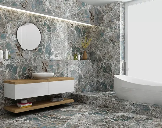Фото Керамогранит Asia Amazonite High Gloss 60x120 Индия