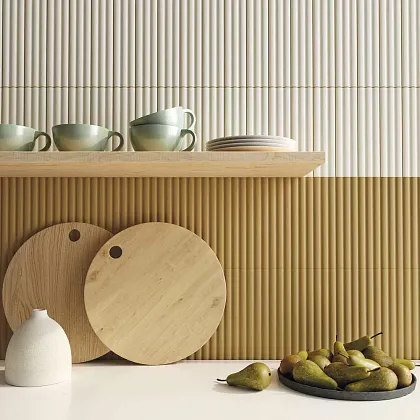 Фото Плитка 130857 Match Curved Chalk Matt 6.25x25 (УТ-00030586) Испания