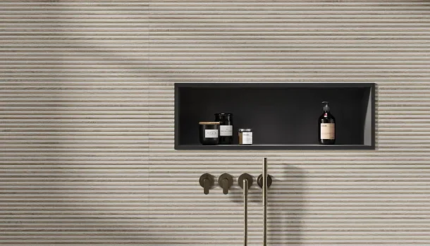 Фото Керамогранит Argenta Bari Slat Grey Matt 60x120 Испания