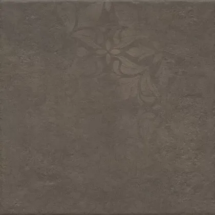 Фото Керамогранит Kerama Marazzi Хадду коричневый матовый декорированный 40,2x40,2x0,8 (KM4040G0081N) Россия