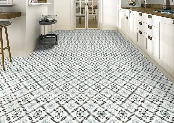 Фото Керамогранит Ennface ENPTR6026MT2020 Ponza Petals Matt 200х200х8 Индия