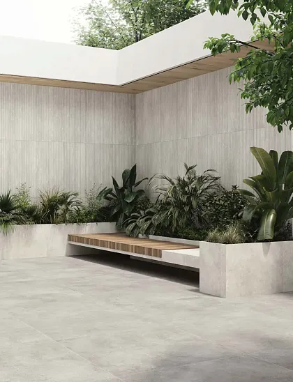 Фото Керамогранит Caesar AIFP Civic Cross Plinth Matt RT 60x120 Италия