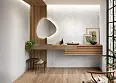 Керамическая плитка Metropol R0002762 Santorini Art White Pure 30x90