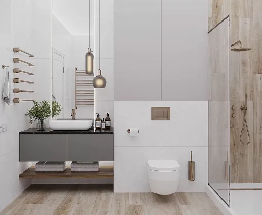 Фото Керамогранит Diadem White Полированный 60x120 Индия