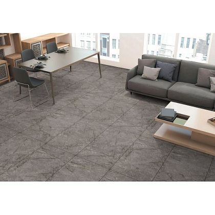 Фото Керамогранит Infinity Nalon Nero 60х120 Индия