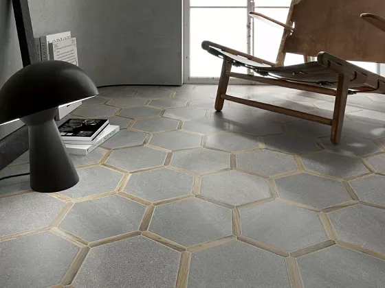 Фото Керамогранит Monopole Sacramento Gris Ebano 22x25 Испания