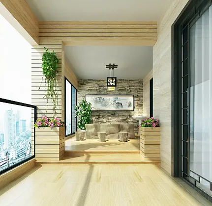 Фото Керамогранит Betula Бежевый Матовый Структурный 20x120 (BHD-2008) Китай