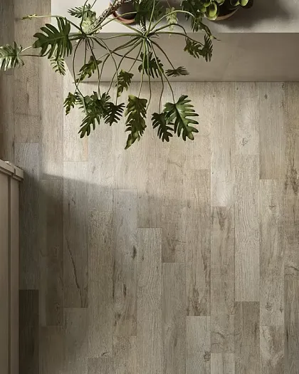 Фото Керамогранит Sant Agostino Yorkwood Brown 20x120 Италия