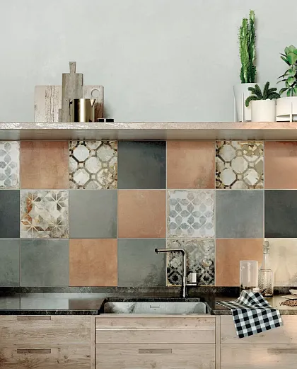 Фото Декор Gambini Heartland Leaf Decor 30x30 Италия