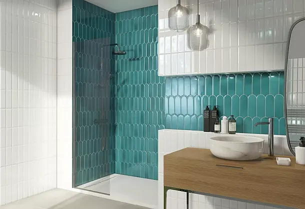 Фото Плитка Fan Mix Turchese 7,2x19,5 Испания