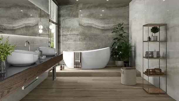 Фото Керамогранит Pamesa 017.285.0364.09741 Rovere Desert 25x150 Испания