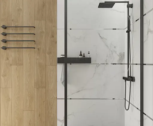 Фото Керамогранит Calacatta Royal Сатинированный 60х120 Индия