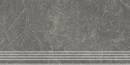 Фото Ступень Kerama Marazzi Эстерель серый тёмный матовый обрезной 30x60x0,9 (KM6060G0531RGRF)