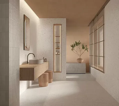 Фото Керамическая плитка FAP Ceramiche fTD0 True Color Groove Oak Matt RT 50x120 Италия