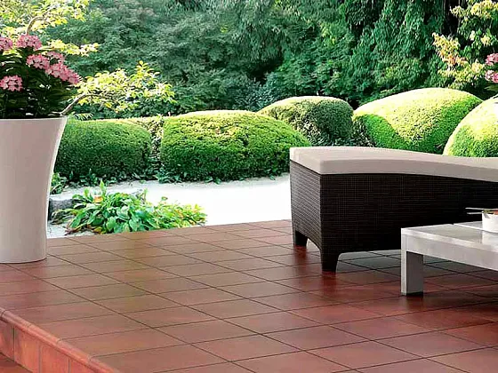 Фото Клинкерная плитка 902833 Parma Esquina ступень угловая 32.8x32.8 Испания