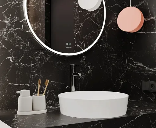 Фото Керамогранит Laparet Lp6060G0131R Intense Nero Чёрный Матовый Карвинг 59,5Х59,5 Россия
