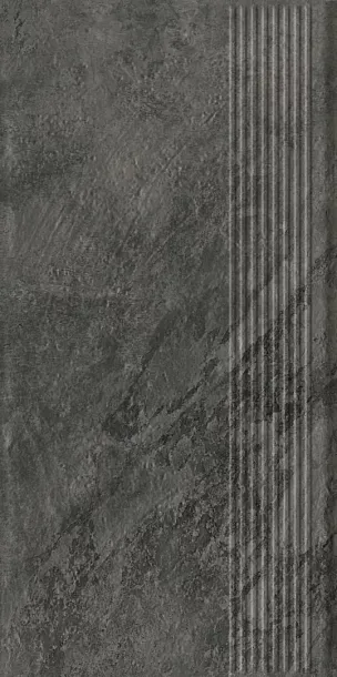 Фото Ступень Paradyz Ardis Dark Stopnica Prosta Struktura Mat B1a 30x60 Польша