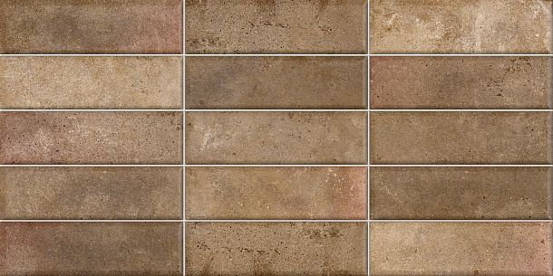 Фото Плитка Elbrus Brick Marron 300x600x9 (WT36ELR31) Россия