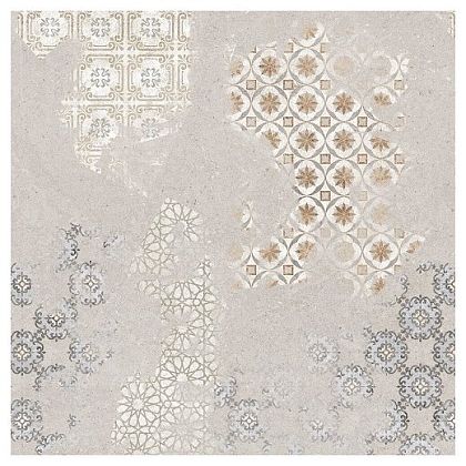Фото Керамогранит Arenito Off White Decor 60х60 Индия