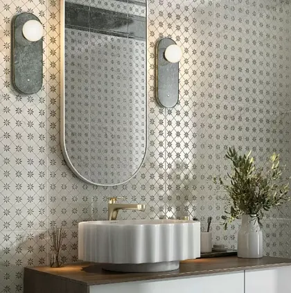 Фото Декор VT\A569\11000R Серенада 2 глянцевый обрезной 30x60 Россия