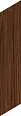 Керамогранит Alpas Alacia Chevron Choco 8x45