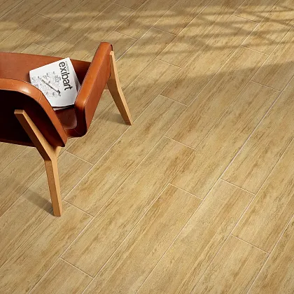 Фото Керамогранит Walnut Бежевый Матовый Структурный 20x120 (BHD-2009) Китай