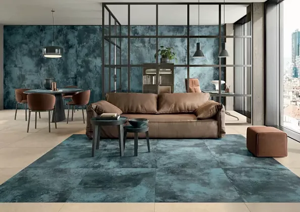 Фото Керамогранит Caesar Alchemy Trace Mint Matt RT R9 60x120 Италия