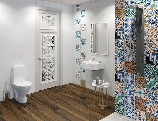 Фото Керамогранит Mugat Blanco 22,3x22,3 Испания