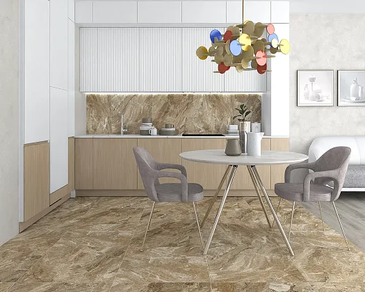 Фото Керамогранит SG644820R Irida серый обрезной 60х60 Россия