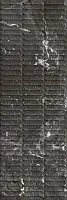 Фото керамическая плитка Тубкаль чёрный глянцевый структура обрезной 30x89,5x1,05 (KM3090B0170R)