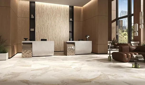 Фото Керамогранит Bottega B71408 Blend White Honed Ret 60x120 Италия