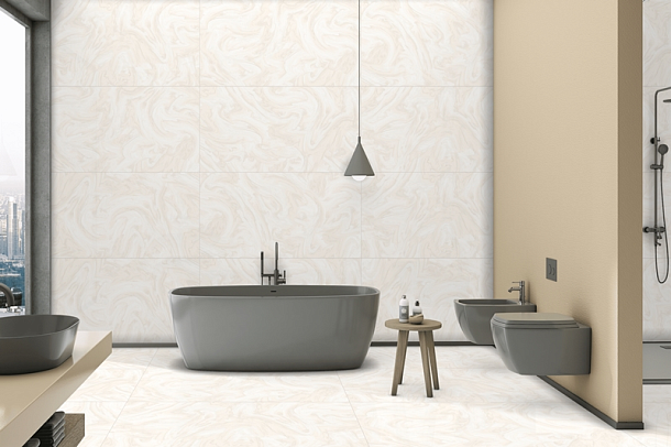 Фото Керамогранит Levin Ivory Glossy 60x120 Индия