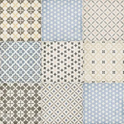 Фото Декор Equipe 24412 Art Nouveau Alameda Colour 20x20 Испания