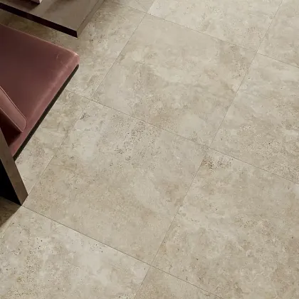 Фото Керамогранит Flaviker 0005942 Navona Grey Cross Ret 60x120 Италия