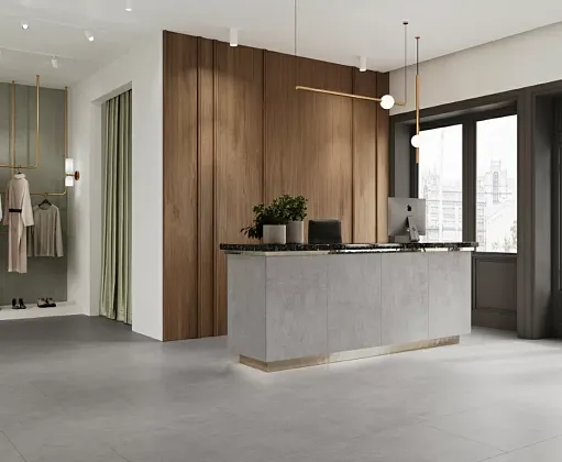 Фото Керамогранит Laparet Sandstone Grigio Pro Серый Матовый R10Gr 60Х60 Индия