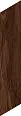 Керамогранит Alpas Alacia Chevron Choco 8x45