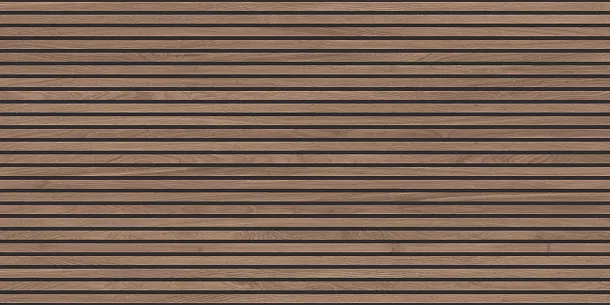Фото Керамогранит Laparet Wood Canarium Wenge Stripes Коричневый Матовый Карвинг 60Х120 Индия