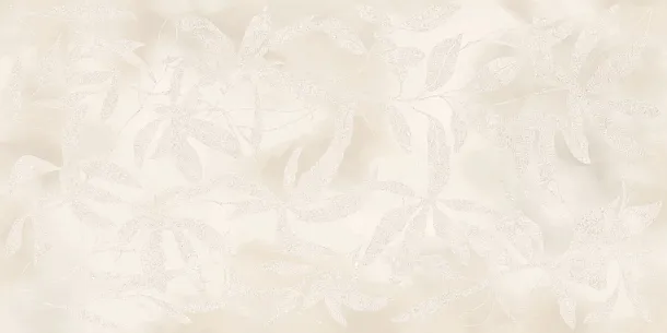 Фото Керамогранит Vitra K958021R0001VTER ArtWall Цветы Слоновая Кость Матовый Ректификат 60x120 Турция