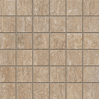 Фото Мозаика RE03 Stride Dark Beige Неполированный (5х5) 30x30