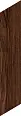 Керамогранит Alpas Alacia Chevron Choco 8x45