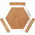 Керамогранит Monopole Menorca Rustico 22x25