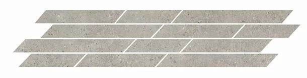 Фото Мозаика T036\SG6537 Риккарди мозаичный серый светлый матовый 46,8x9,8 Россия