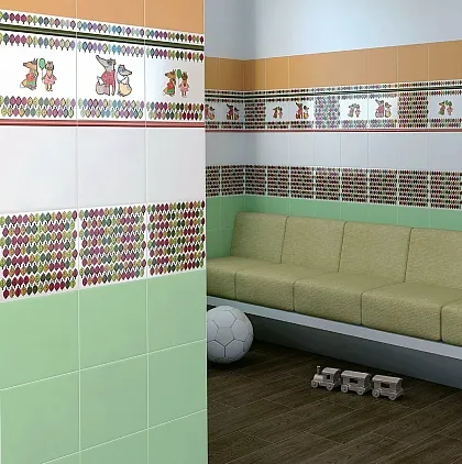 Фото Плитка 5012 Калейдоскоп серый 20*20 Россия