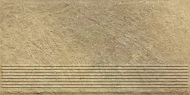 Фото Ступень Paradyz Eremite Beige Stopnica Prosta Struktura Mat B1a 30x60